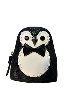 Kate Spade Penguin Coin Purse EUC